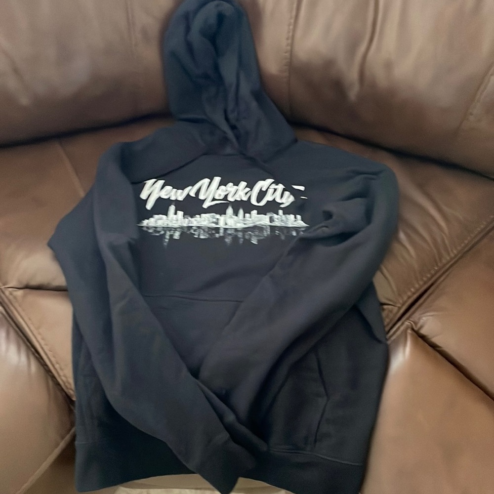 Black hoodie